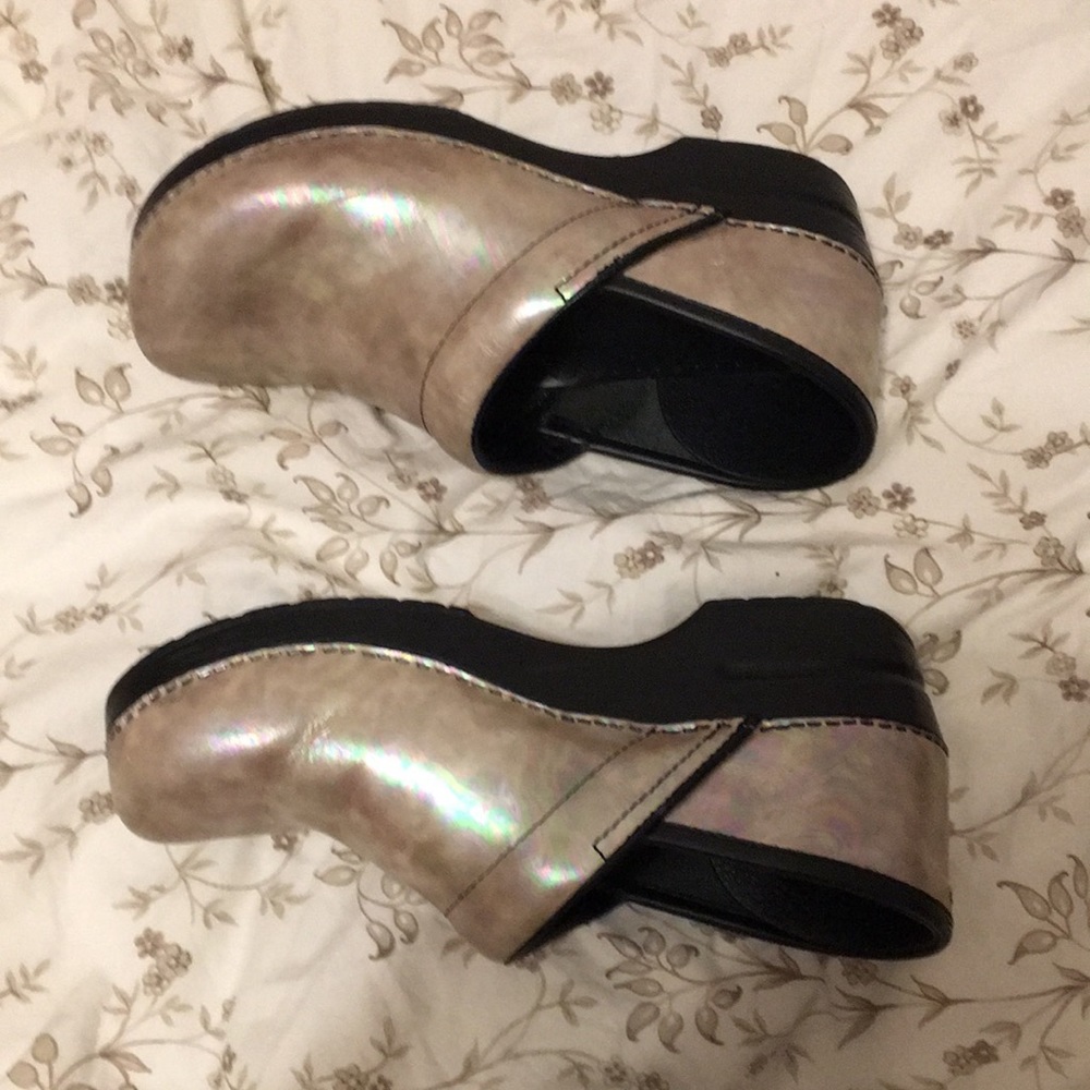 Pearlescent Dansko Clogs - image 7
